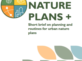 UNP short brief on planing and routines for urban nature plans