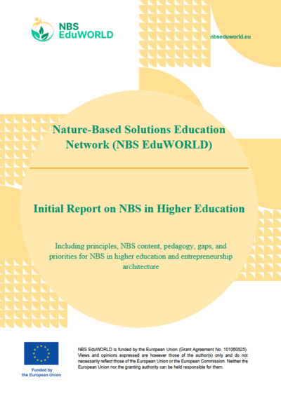 Initial Report on NBS in Higher Education