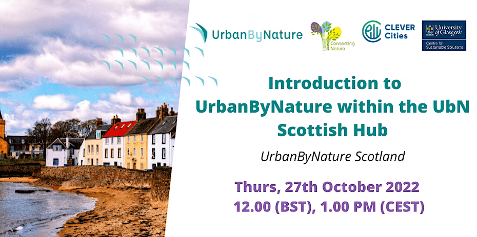 UrbanByNature Scottish hubs - Introduction to UrbanByNature UrbanByNature Scottish hubs - Introduction to UrbanByNature