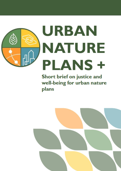 UrbanNaturePlans+ Justice and well being brief
