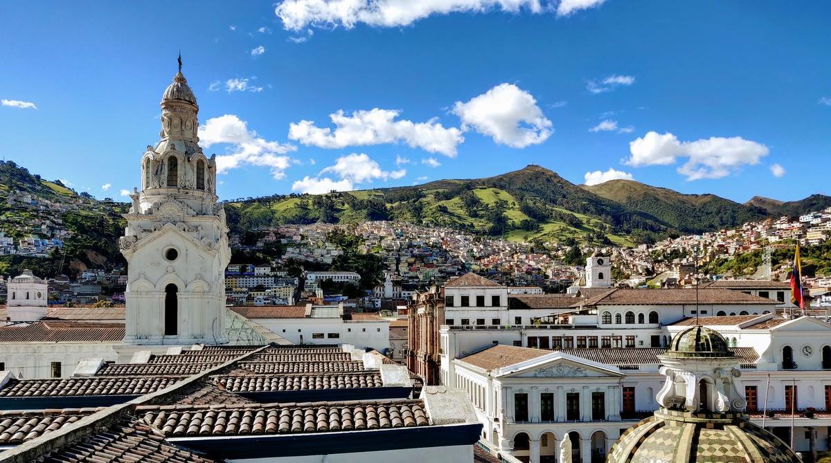 View of Quito, Ecuador